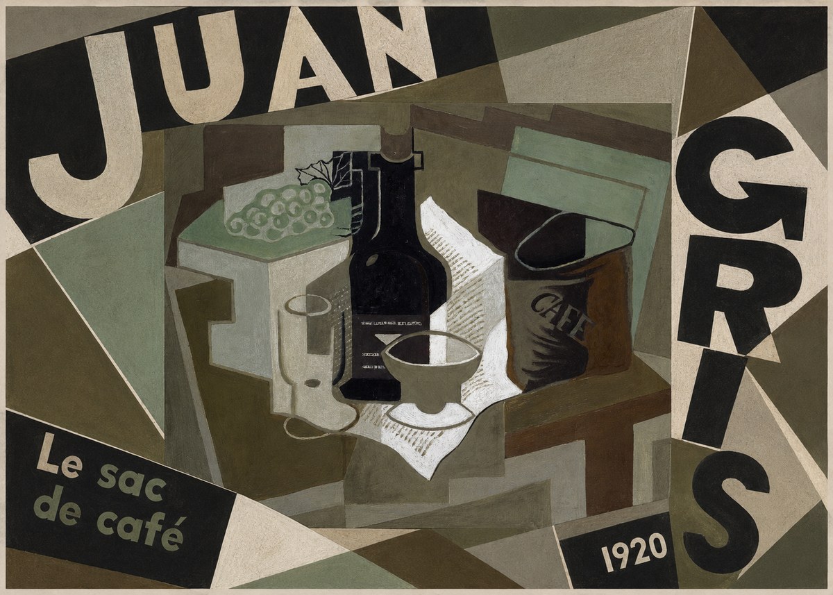 Juan Gris Le Sac De Café No5 - Plakat