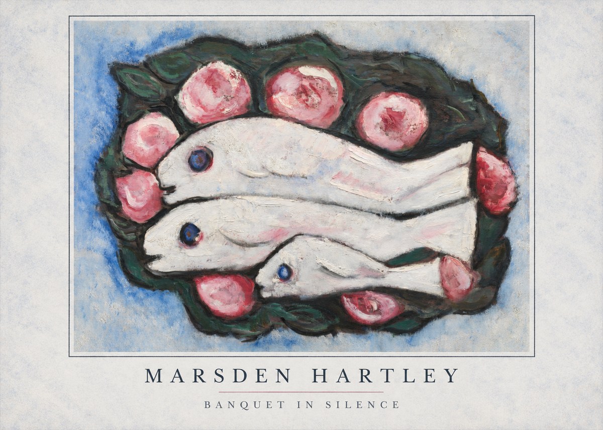 Marsden Hartley Banquet in Silence No4 - Plakat