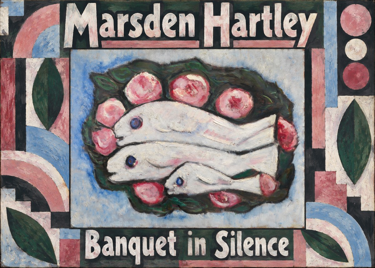 Marsden Hartley Banquet in Silence No5 - Plakat