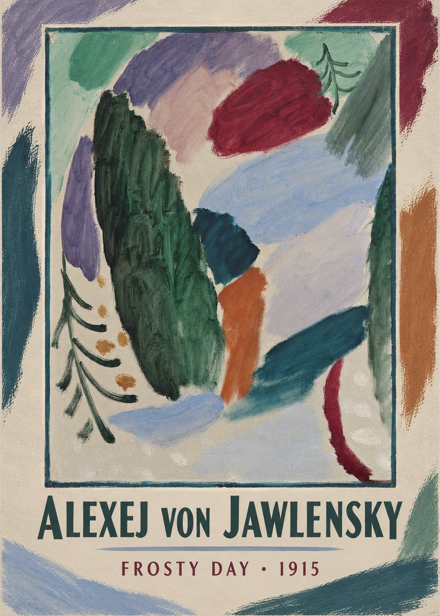 Alexej von Jawlensky Frosty Day No1 - Plakat