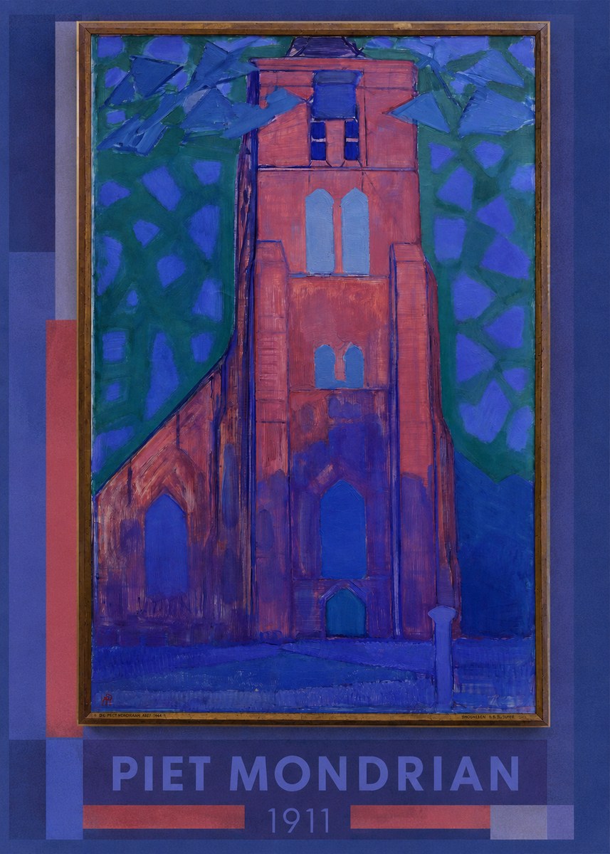 Piet Mondrian Brouwerij S.s. Schoen No1 - Plakat
