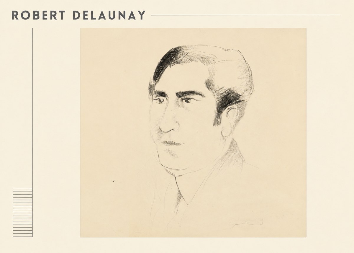 Robert Delaunay Robert Delaunay V No1 - Plakat