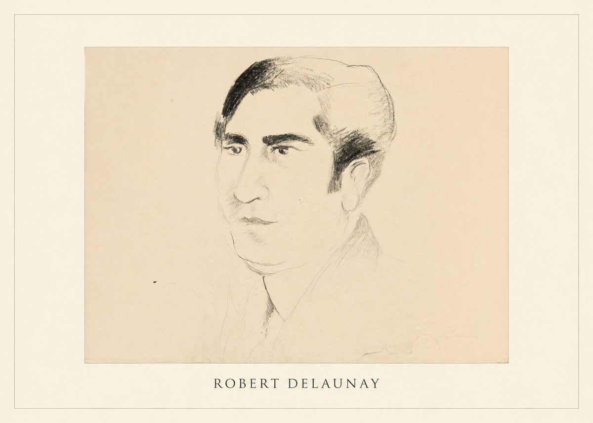 Robert Delaunay Robert Delaunay V No4 - Plakat
