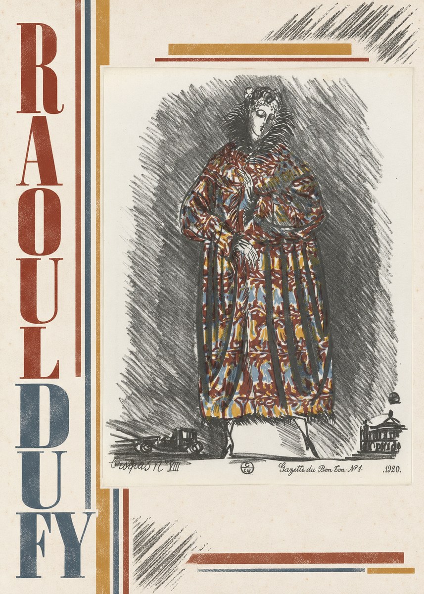 Raoul Dufy Croquis N. Viii No3 - Plakat