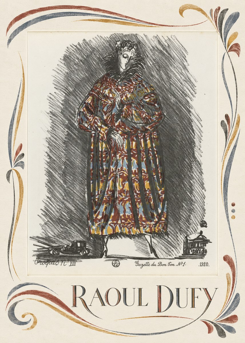 Raoul Dufy Croquis N. Viii No4 - Plakat