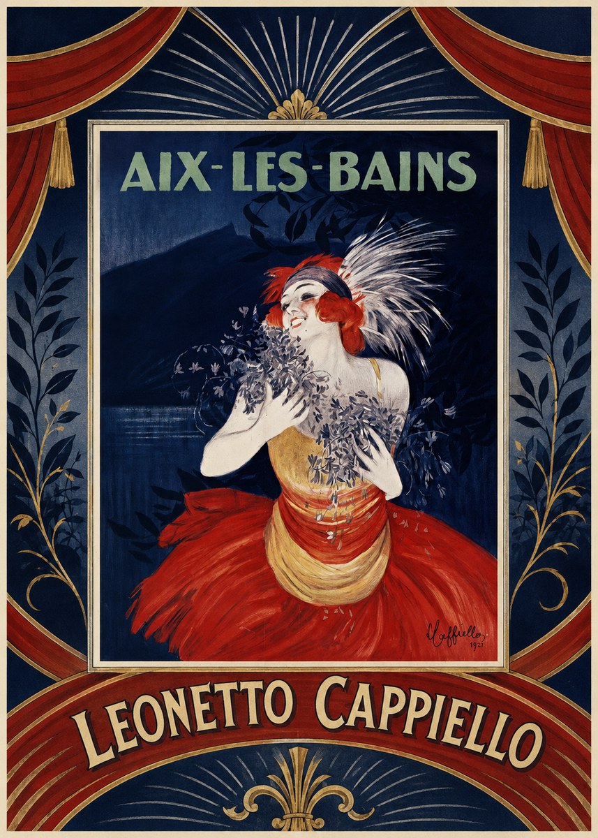 Leonetto Cappiello Aix-les-bains No6 - Plakat