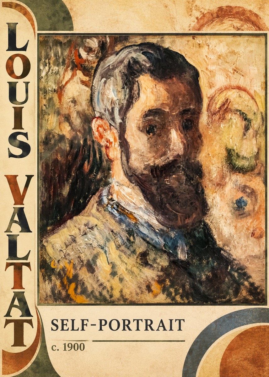 Louis Valtat Self-portrait No5 - Plakat