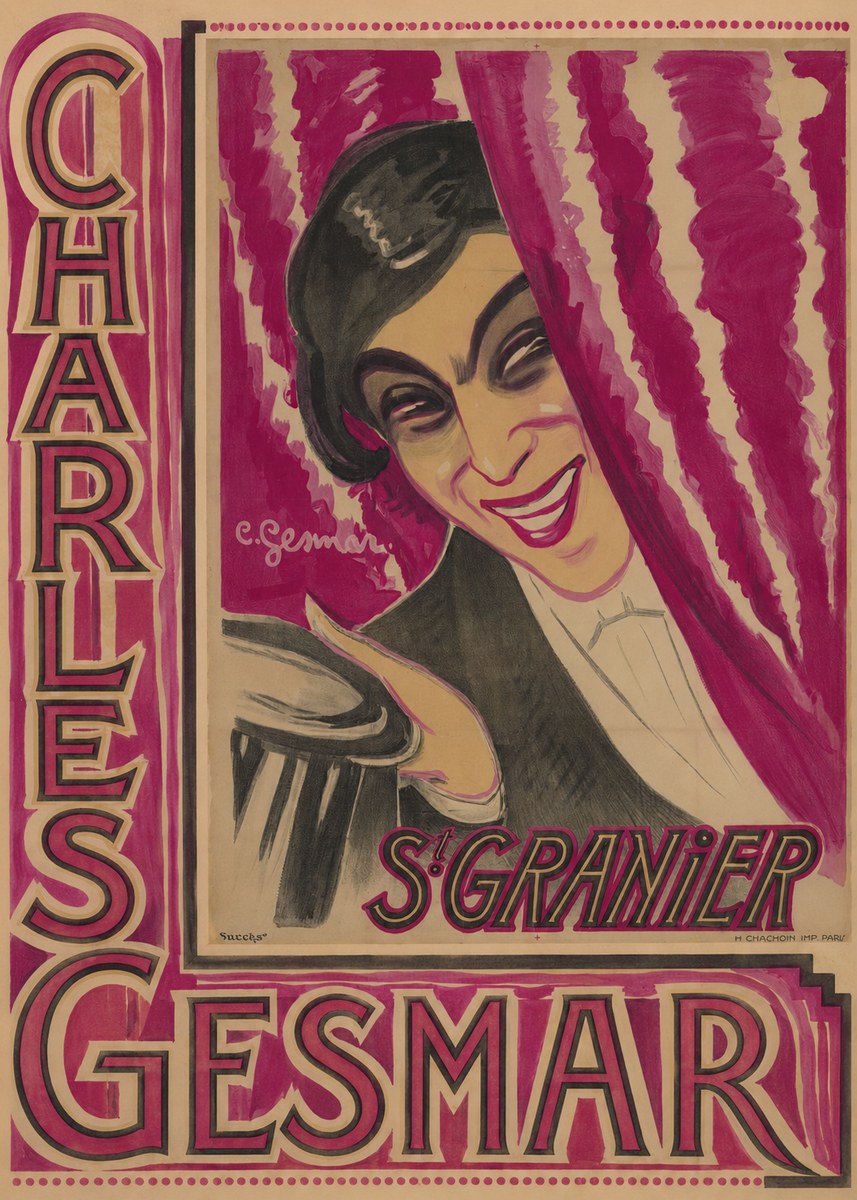 Charles Gesmar S! Granier II No6 - Plakat