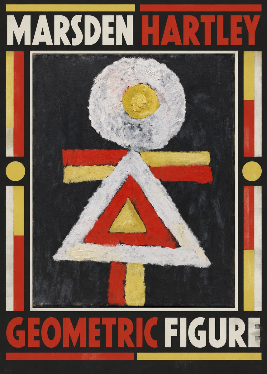 Marsden Hartley Geometric Figure No1 - Plakat