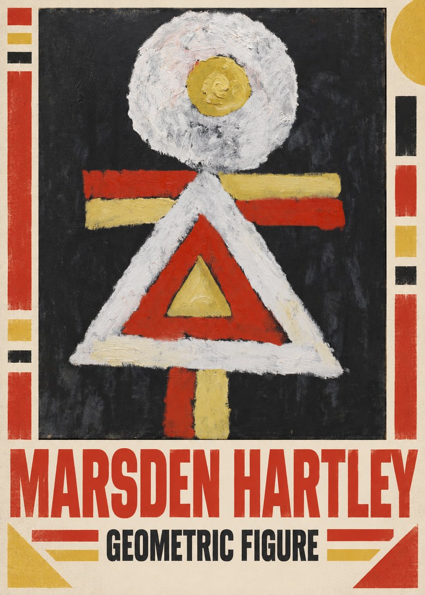 Marsden Hartley Geometric Figure No5 - Plakat