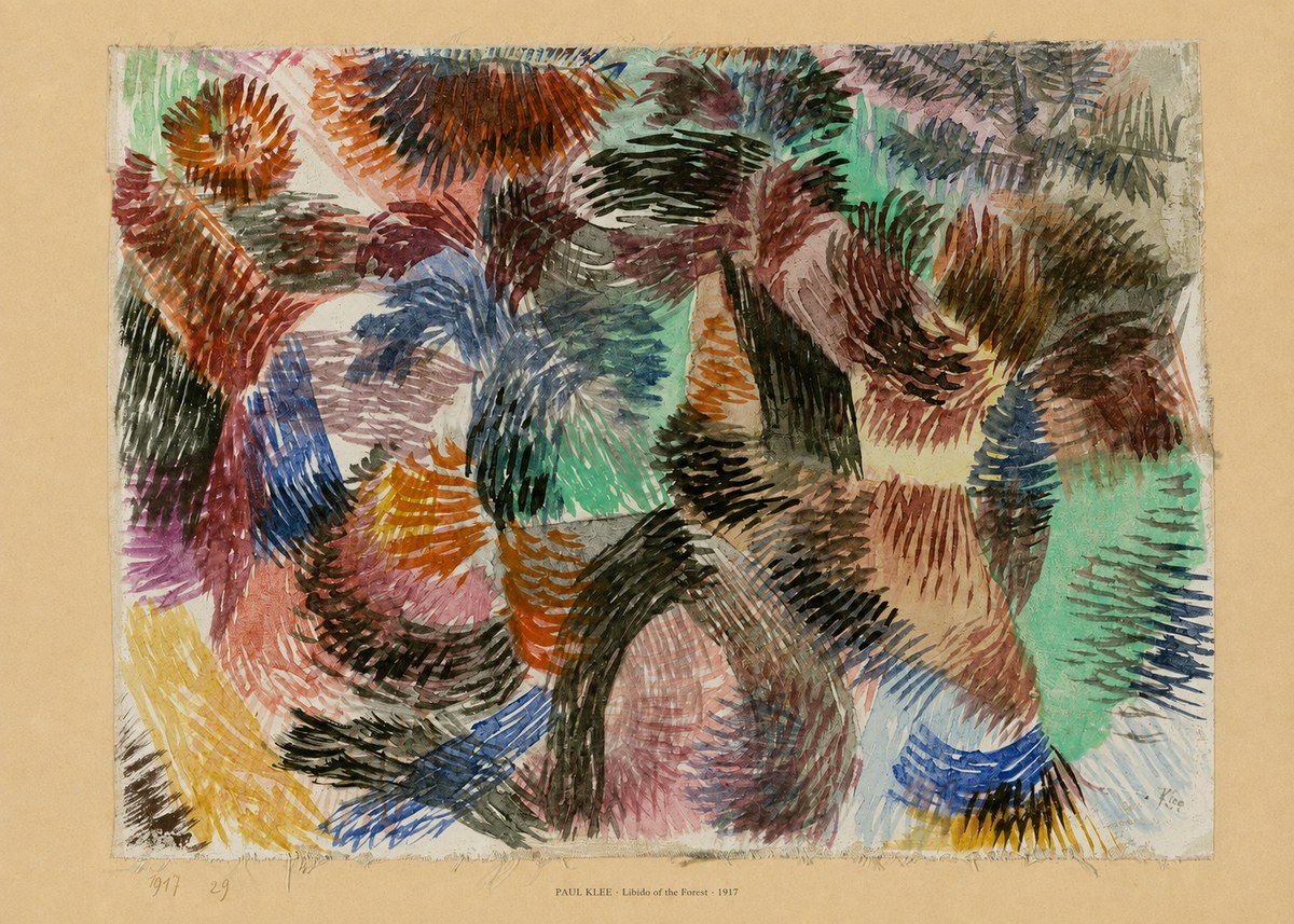 Paul Klee Libido of the Forest No6 - Plakat
