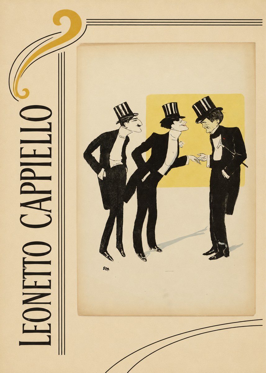 Leonetto Cappiello Leonetto Cappiello IV No2 - Plakat