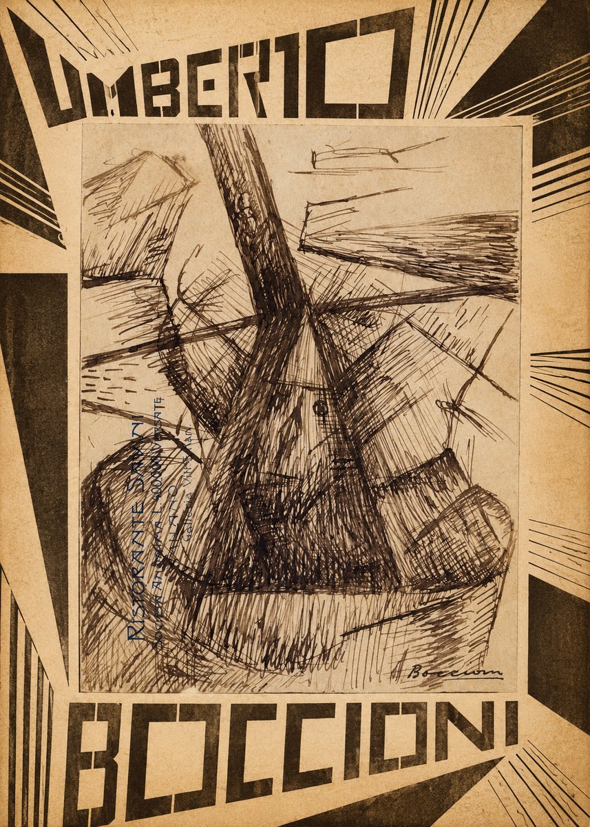 Umberto Boccioni Umberto Boccioni II No4 - Plakat