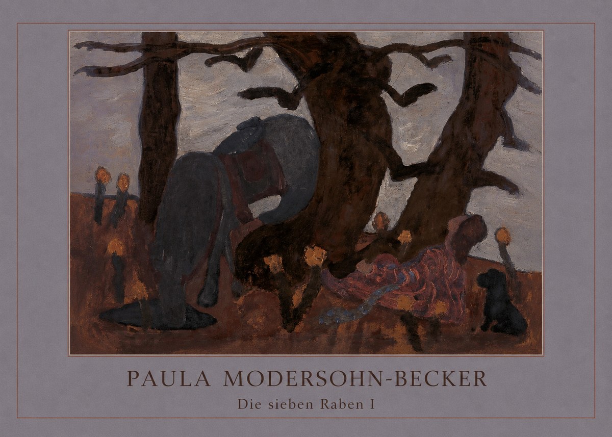 Paula Modersohn-Becker Die Sieben Raben I No5 - Plakat