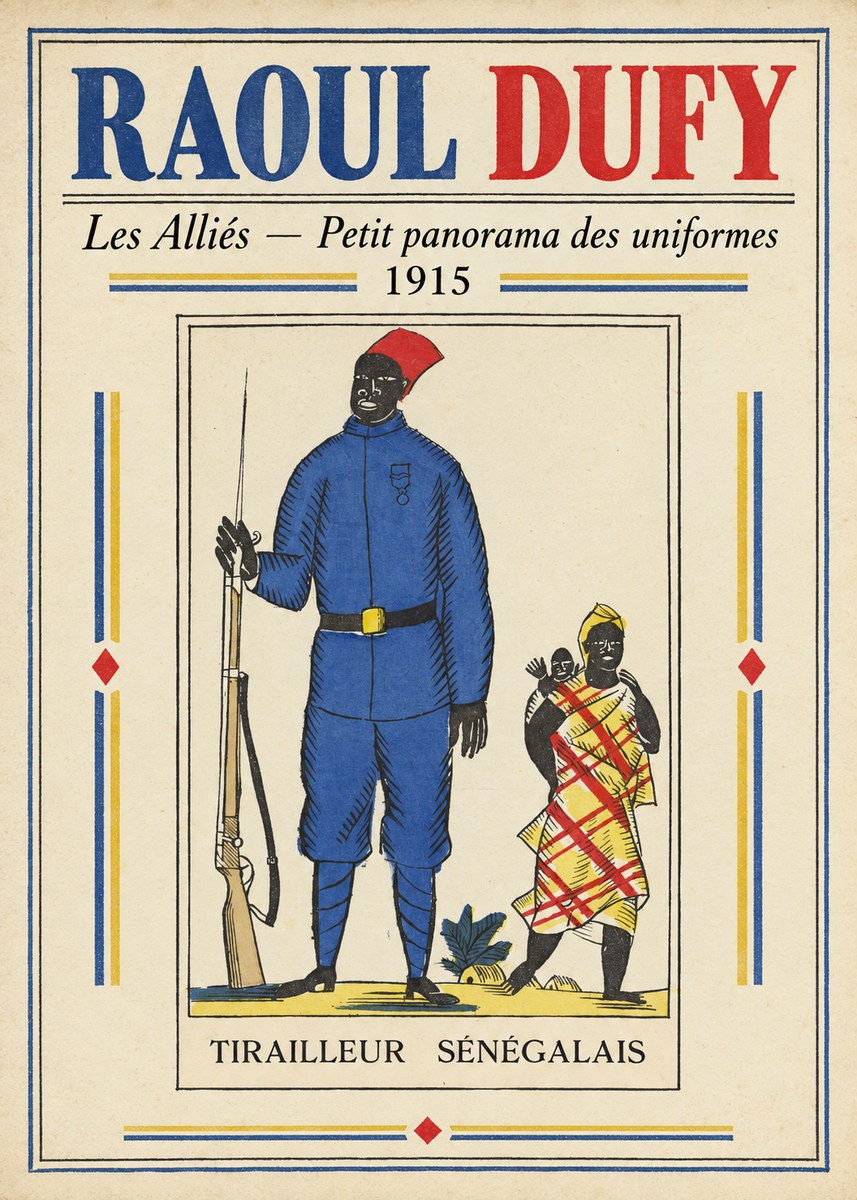 Raoul Dufy Tirailleur Sénégalais No1 - Plakat