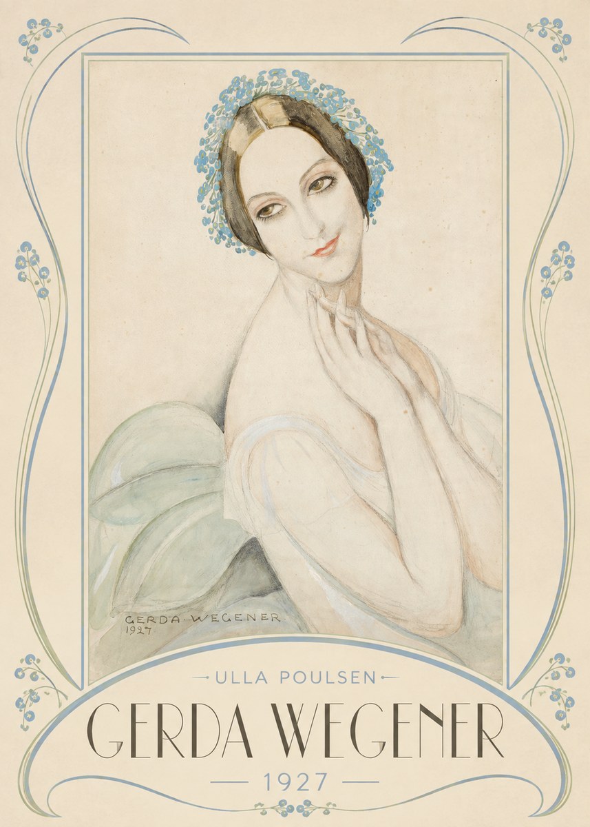 Gerda Wegener Ulla Poulsen No3 - Plakat