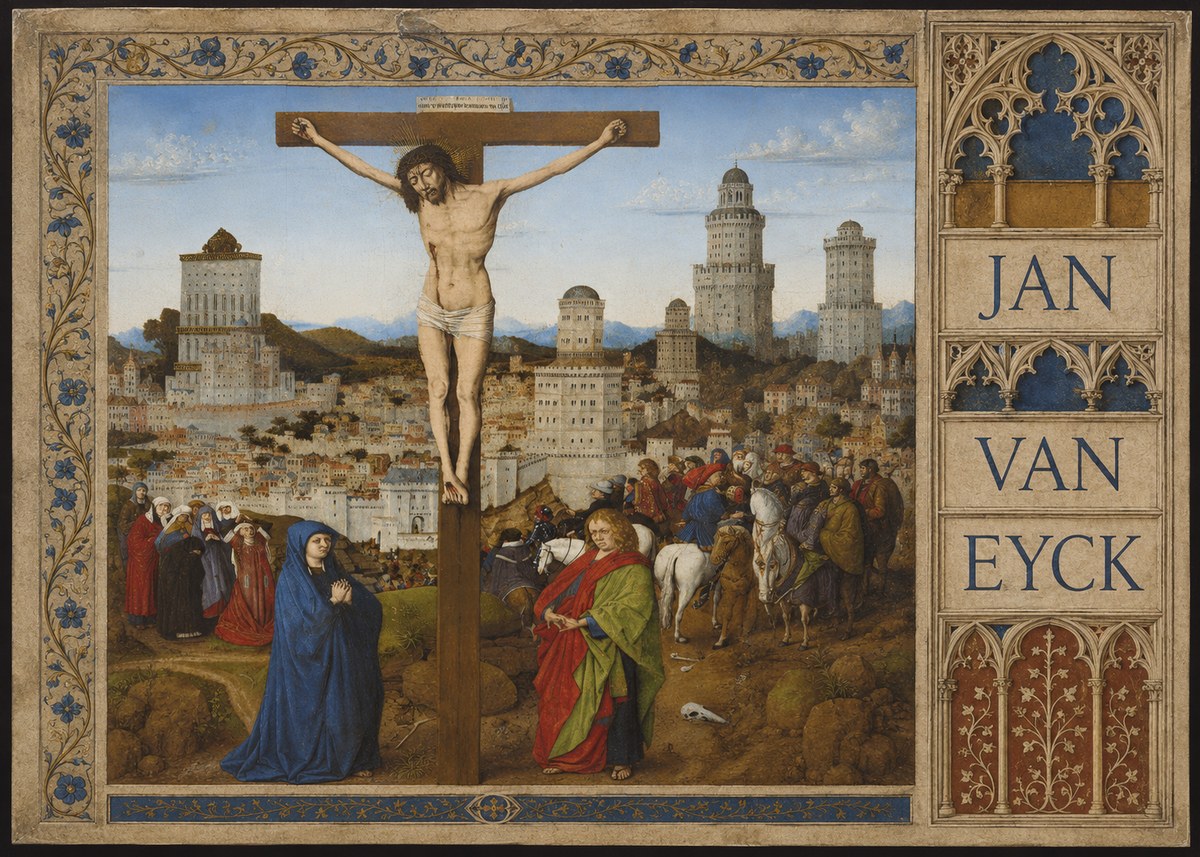 Jan van Eyck The Crucifixion No3 - Plakat