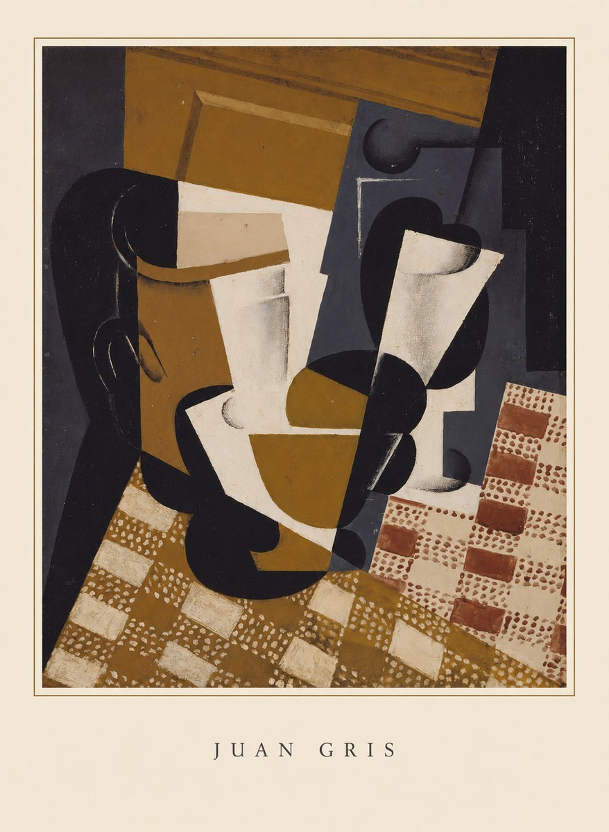 Juan Gris Still Life III No3 - Plakat