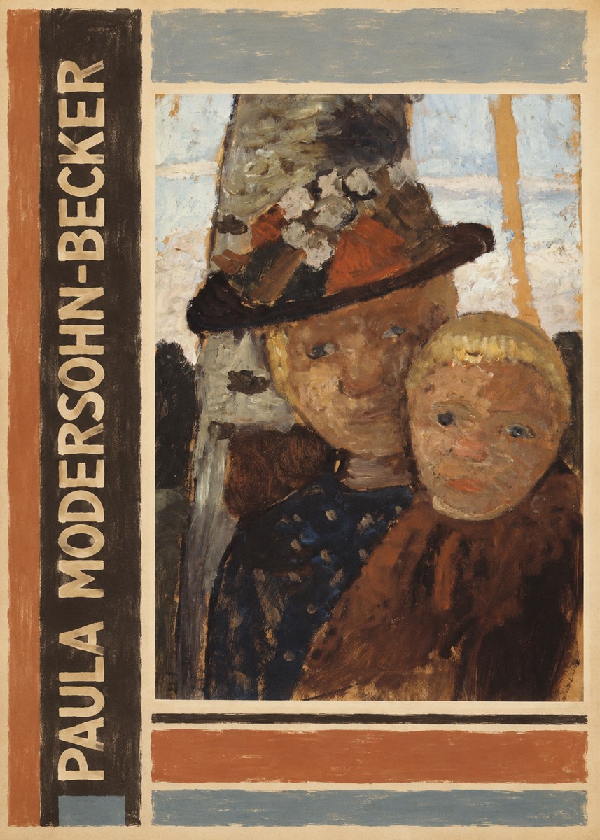 Paula Modersohn-Becker Mother and Child with Hat No2 - Plakat