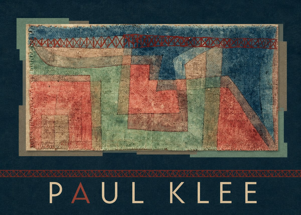 Paul Klee Textile Picture No5 - Plakat