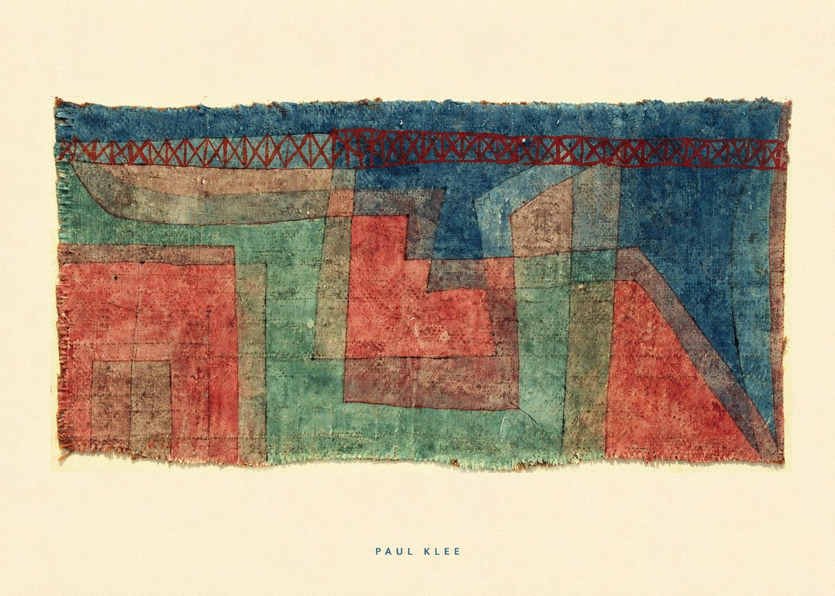 Paul Klee Textile Picture No6 - Plakat