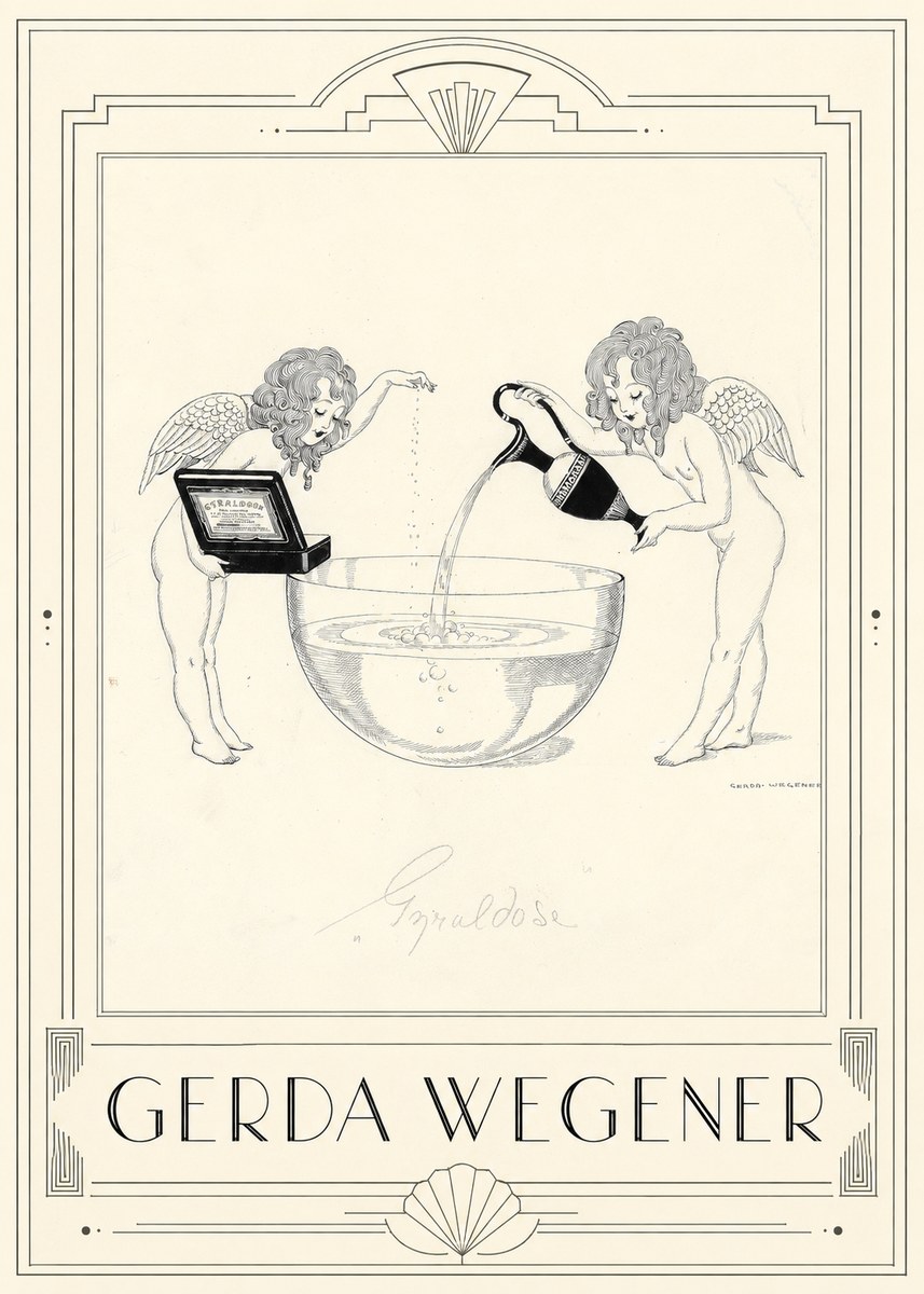 Gerda Wegener Gyraldose No1 - Plakat
