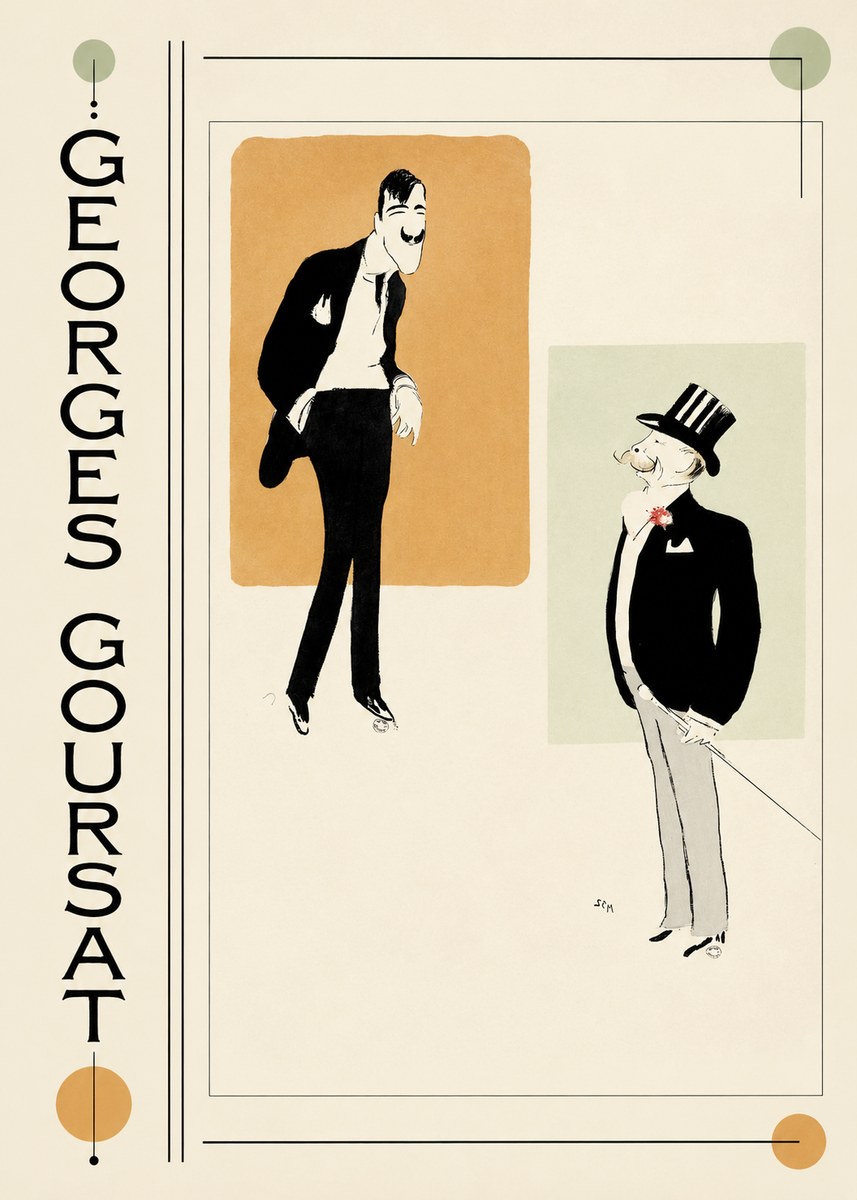 Georges Goursat Georges Goursat VIII No2 - Plakat