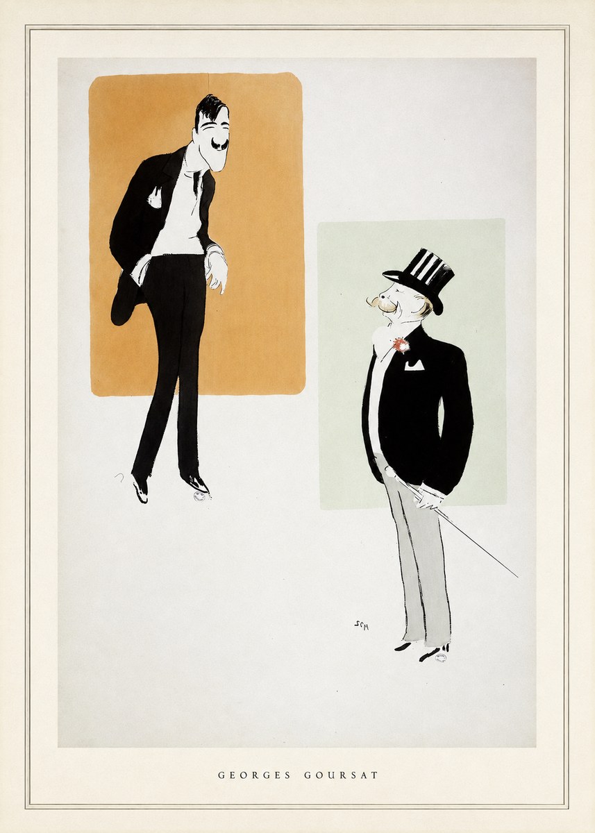 Georges Goursat Georges Goursat VIII No3 - Plakat