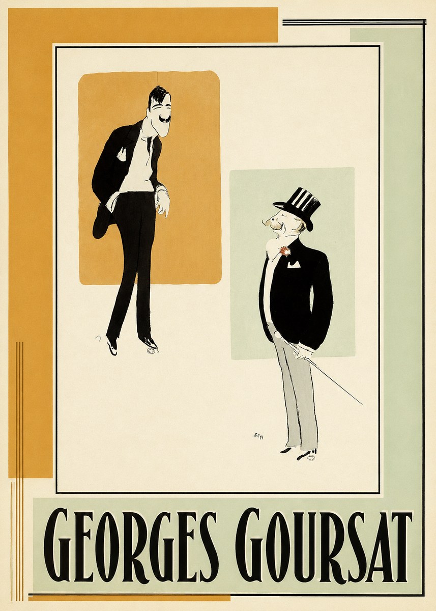 Georges Goursat Georges Goursat VIII No4 - Plakat
