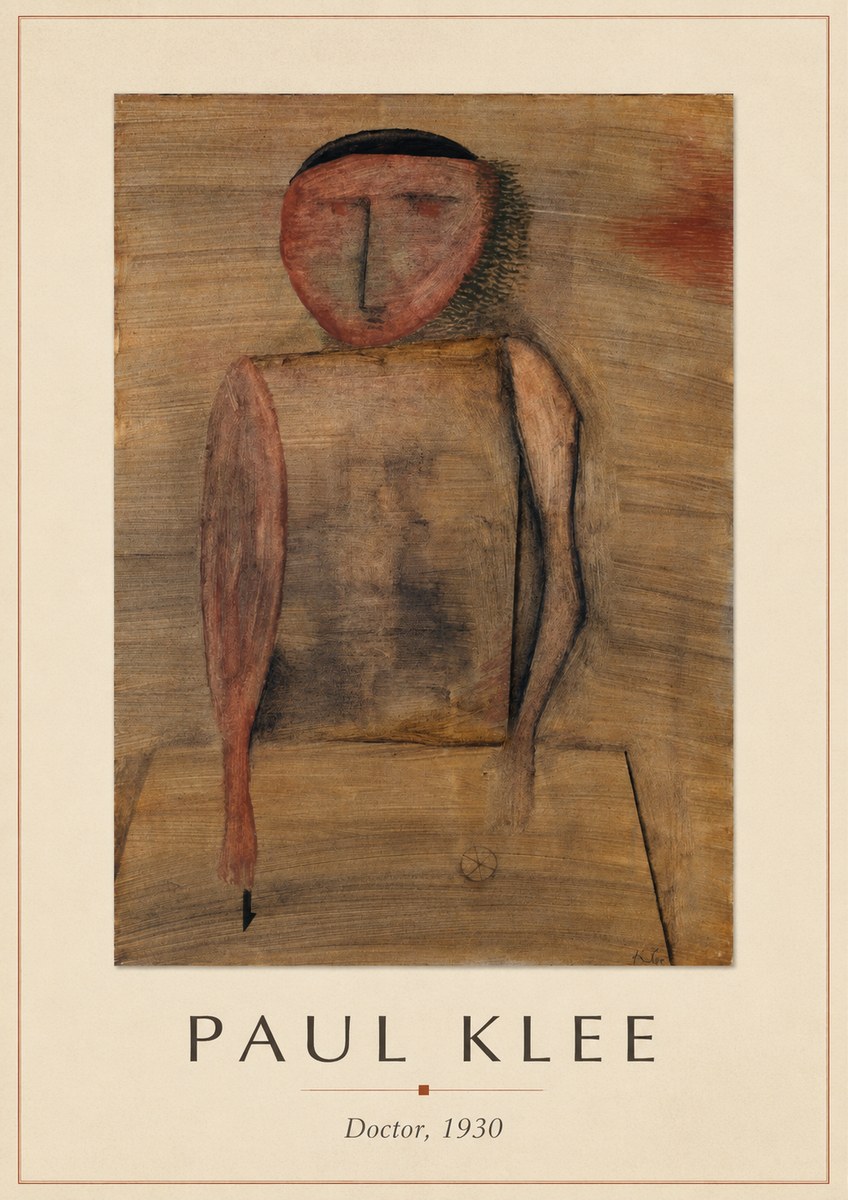 Paul Klee Doctor No5 - Plakat