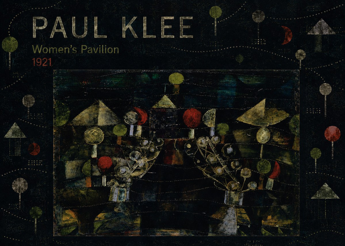 Paul Klee Women's Pavilion No3 - Plakat