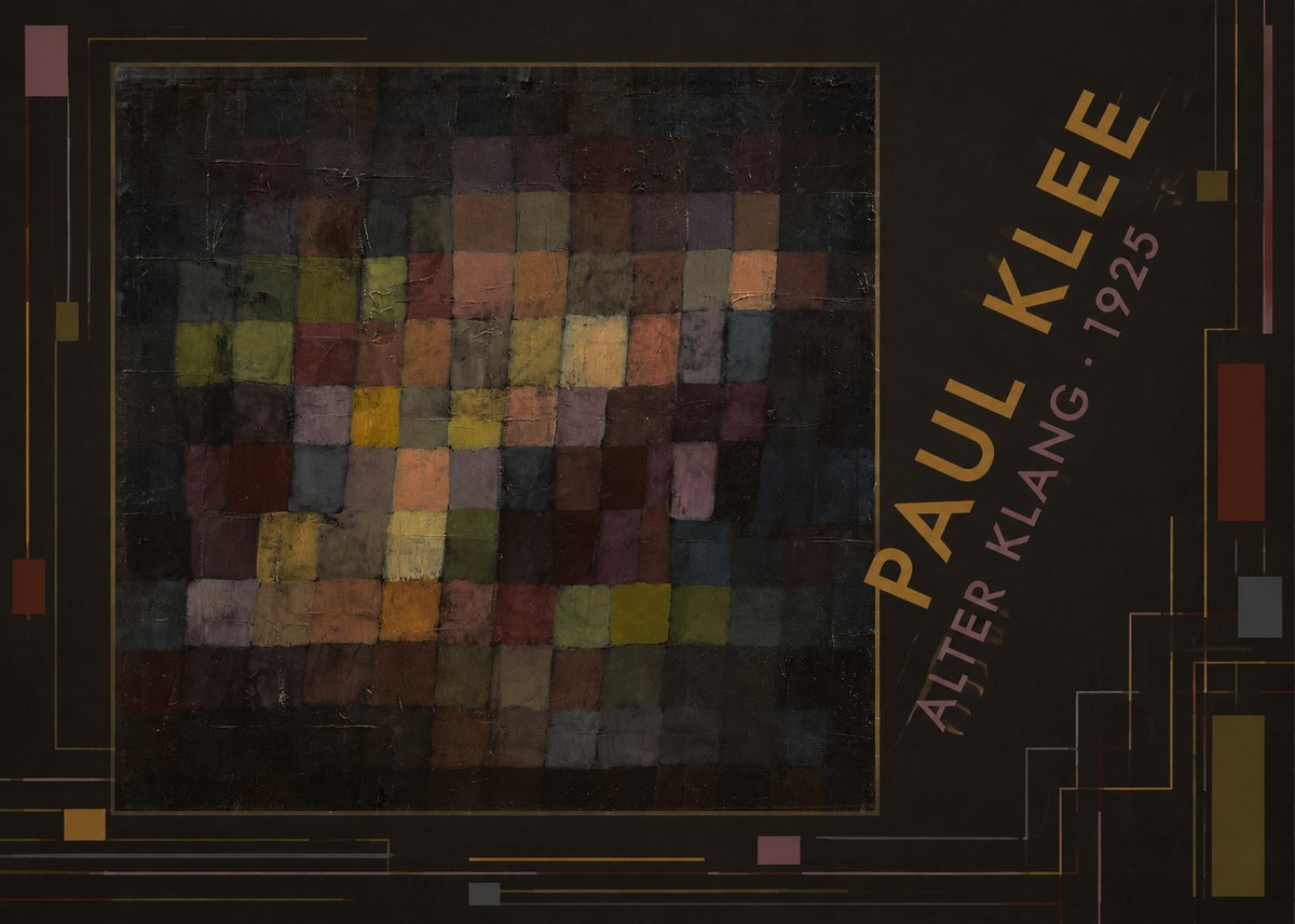 Paul Klee Alter Klang No3 - Plakat
