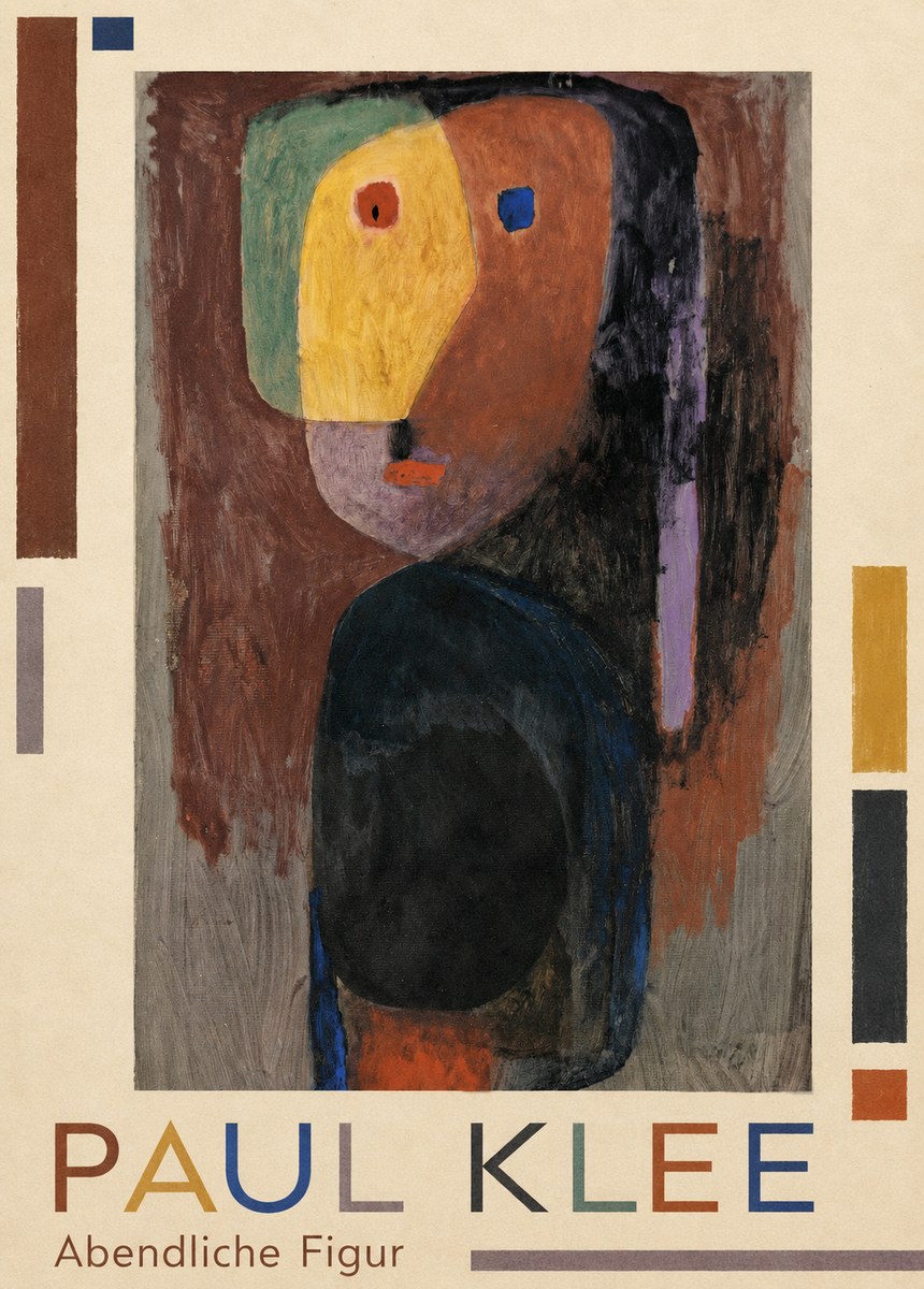 Paul Klee Abendliche Figur No1 - Plakat